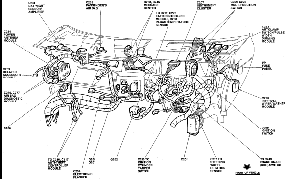 2001 mercury grand marquis owners manual